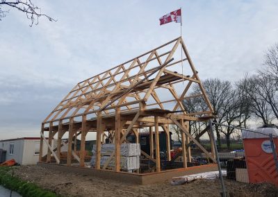 houtskelet-geplaatst