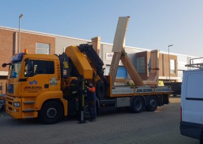 houtskelet vervoer